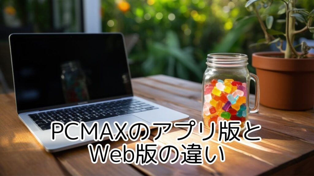 PCMAXのアプリ版とWeb版の違い：詳細な機能比較と利用メリット